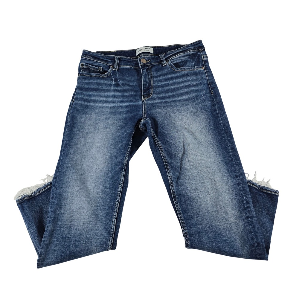 BKE Payton Universal Fit Mid-Rise Straight Leg Blue Jeans ABK2929 Size 29